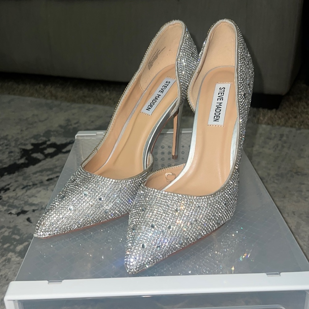 Diamond Studded Steve Madden Heels